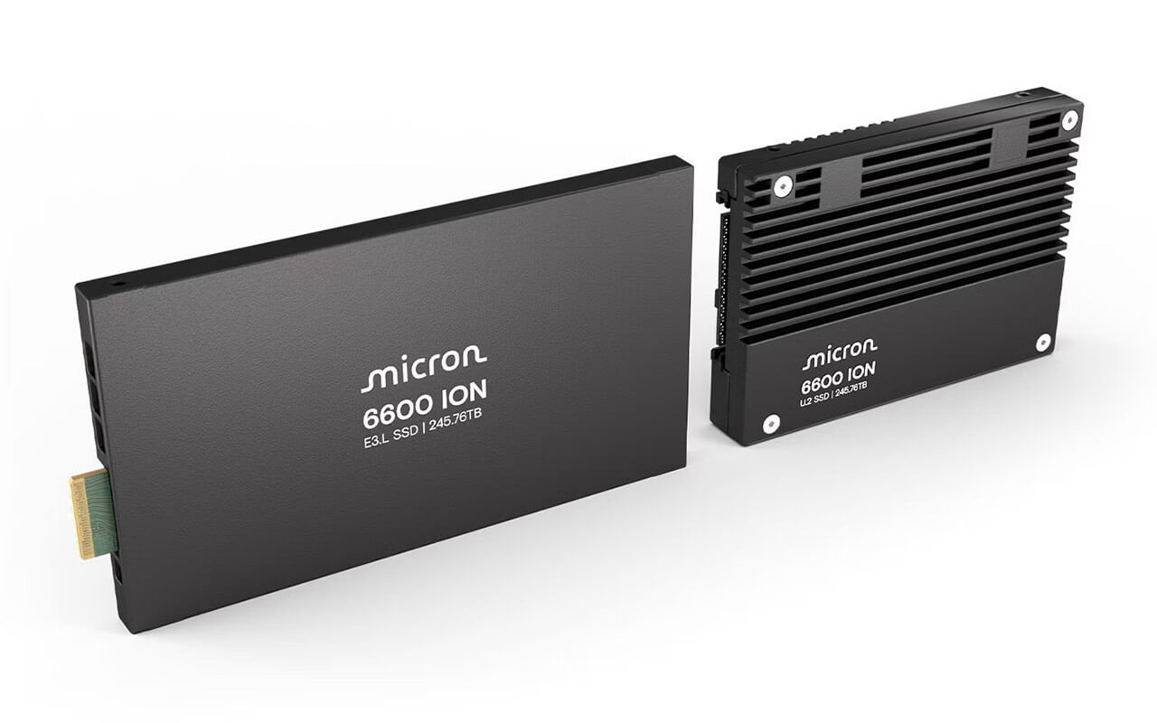 Micron анонсировала твердотельный накопитель объёмом 245 ТБ для дата-центров и ИИ-нагрузок